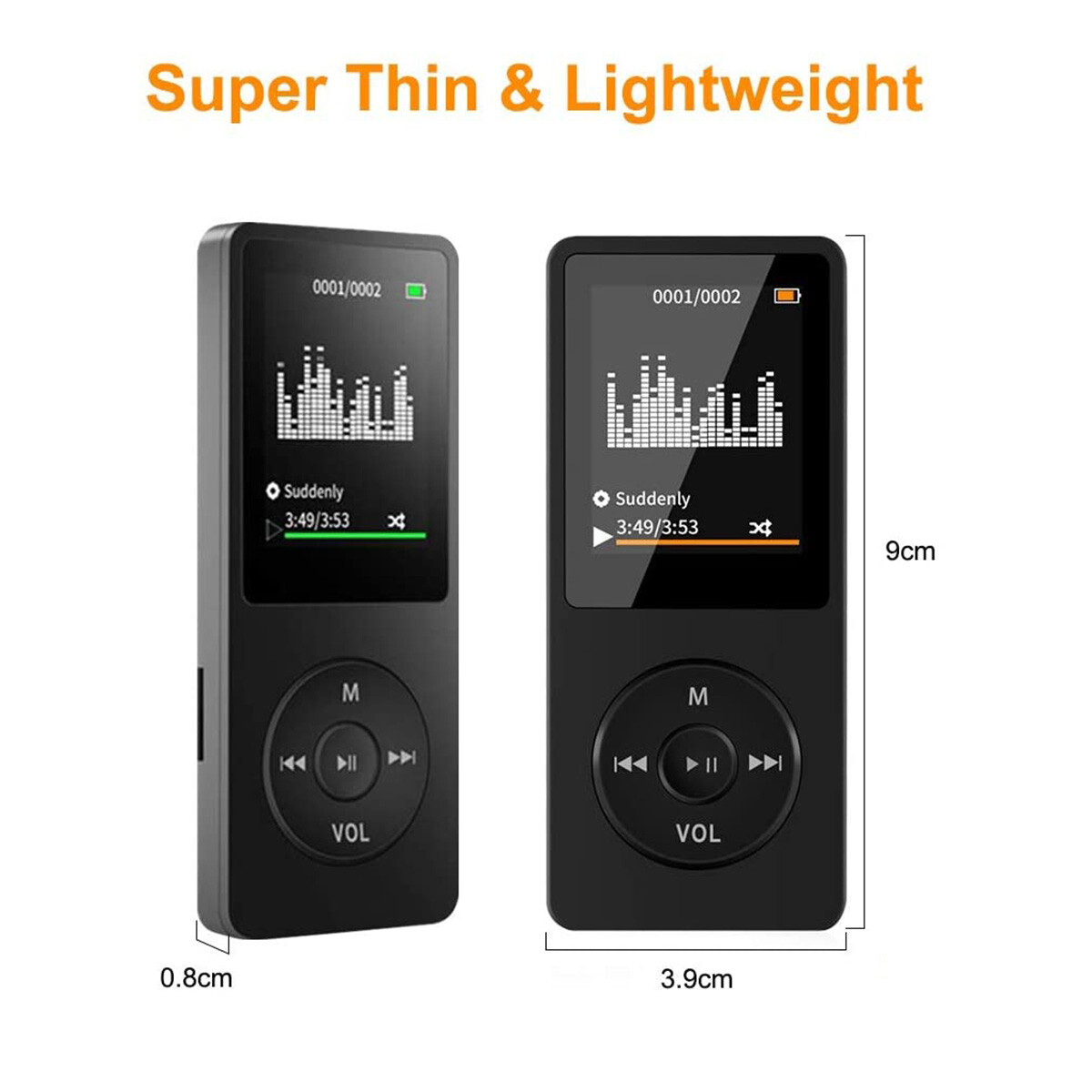 Portable MP3 Player MP4 Media FM Radio Recorder HIFI Music Speakers Lossless US Unbranded Does Not Apply - фотография #7