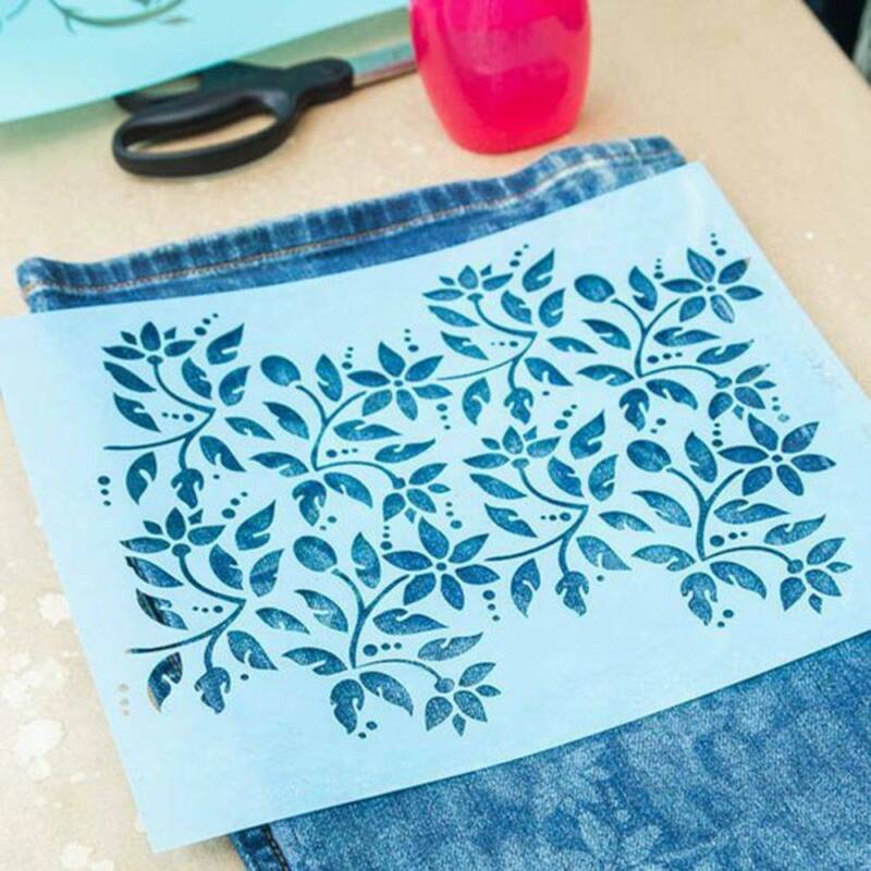 13Pcs/Lot Embossing Template Scrapbooking Walls Painting Layering Stencils DIY * Unbranded Does Not Apply - фотография #11