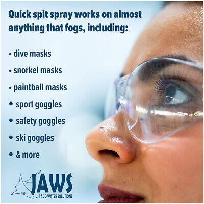 JAWS Quick Spit 1 oz. Anti-fog Spray 2-Pack Jaws JAW13843-JAW13843-KIT - фотография #9