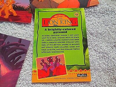COLLECTION OF 29 NON SPORTS TRADING CARDS LION KING, POCAHONTAS ROWENA MORRILL Без бренда - фотография #5