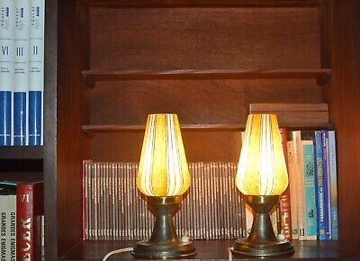 Pair vintage table lamp 1960. Midcentury lamp. Stilnovo lamp moderniste Без бренда - фотография #3