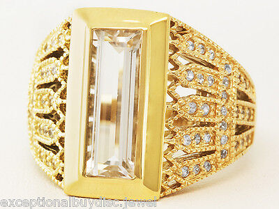 2CTW LAB CREATED  DIAMOND WEDDING ENGAGEMENT RING GUARDS ENHANCERS Sz 8 + bonus! EXCEPTIONALBUY - фотография #5