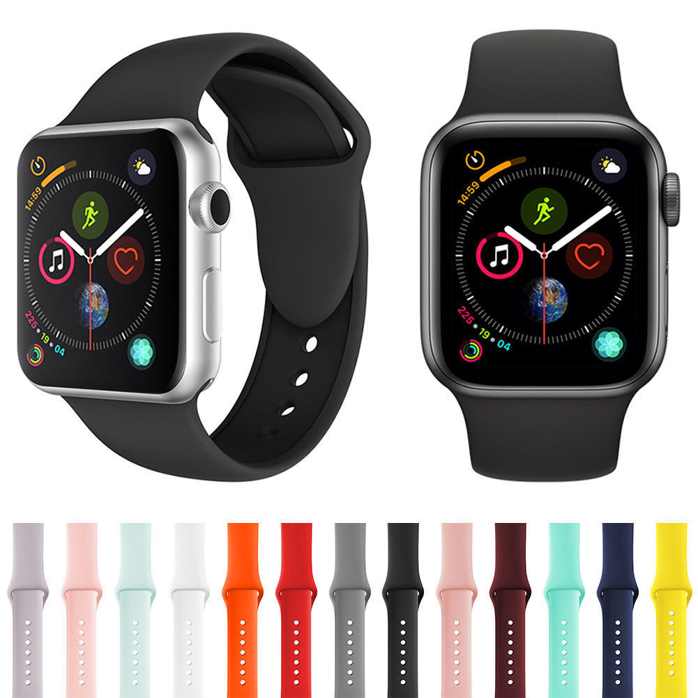 20 Pack 40/45/49mm Silicone Sport Band Strap for Apple Watch Ultra Series 1 to 8 Max-Cool SERIES SE  6   5   4   3   2   1   38 / 42, SERIESSE654321 - фотография #6