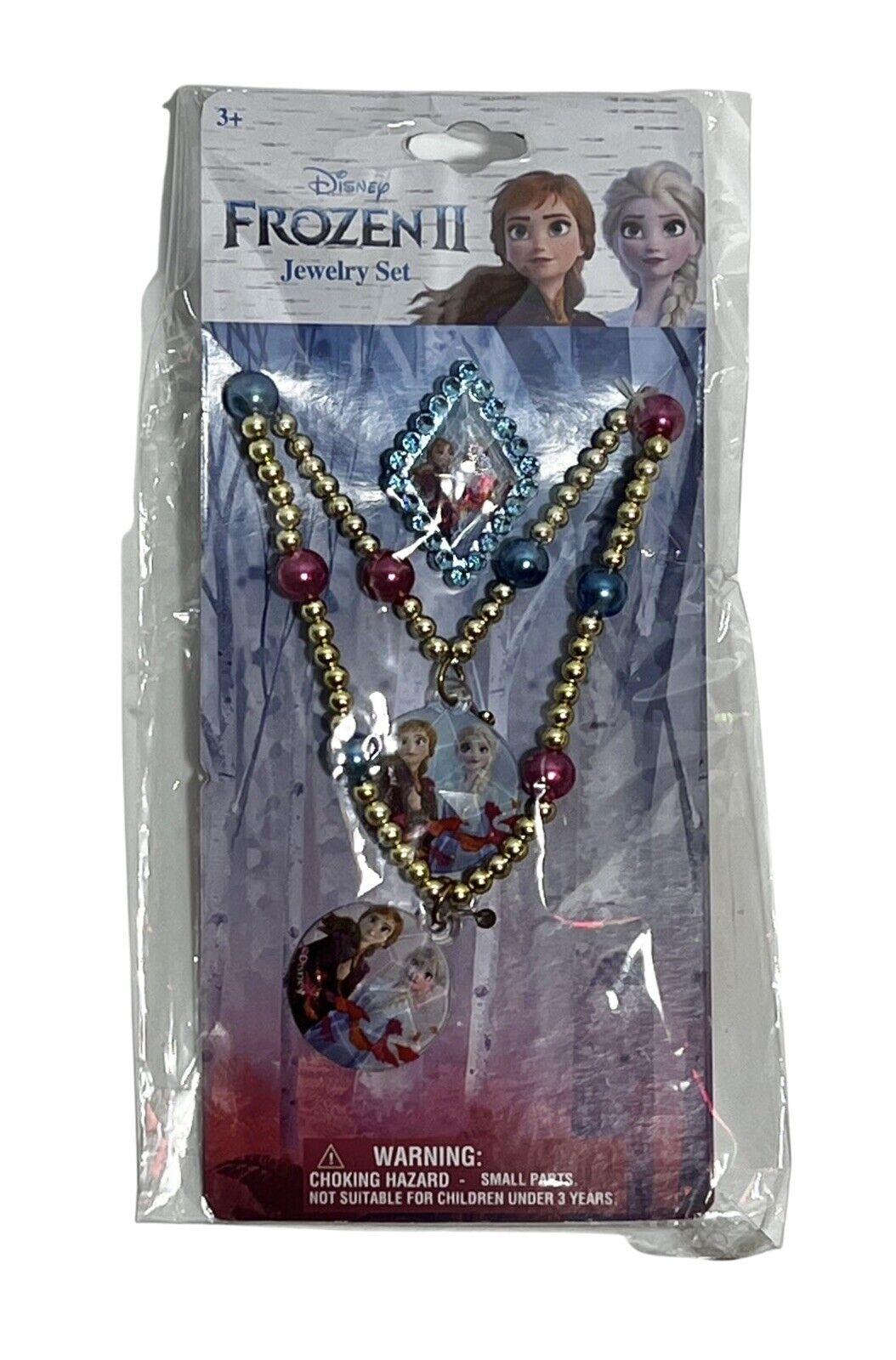 (12) Disney Frozen II Girls Jewelry Sets, Necklace & Ring, & BFF Costume Jewelry Disney - фотография #7