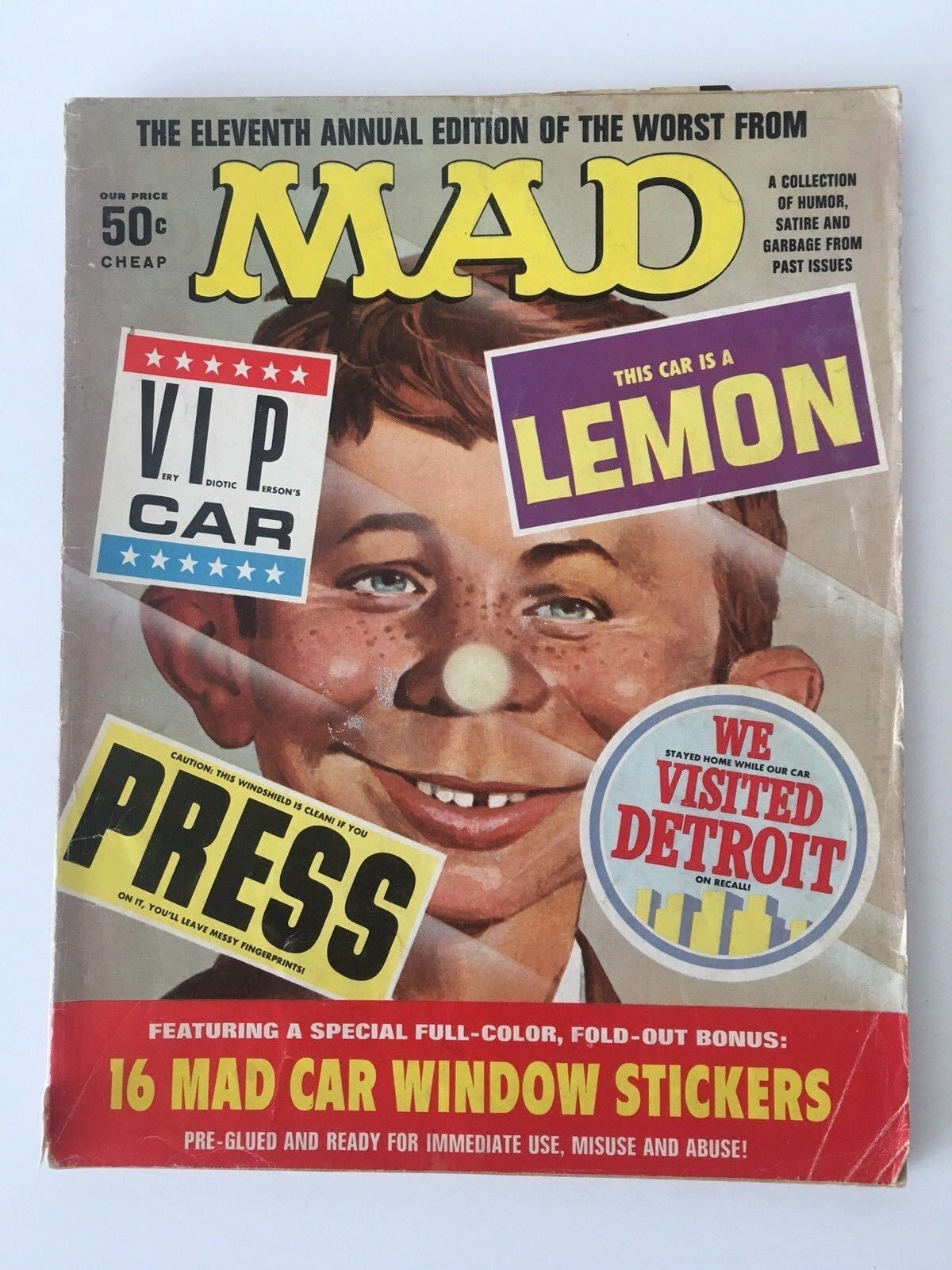 Mad Mad Magazine Annual Editions Lot of 2 (8th & 11th) G Condition Без бренда - фотография #7