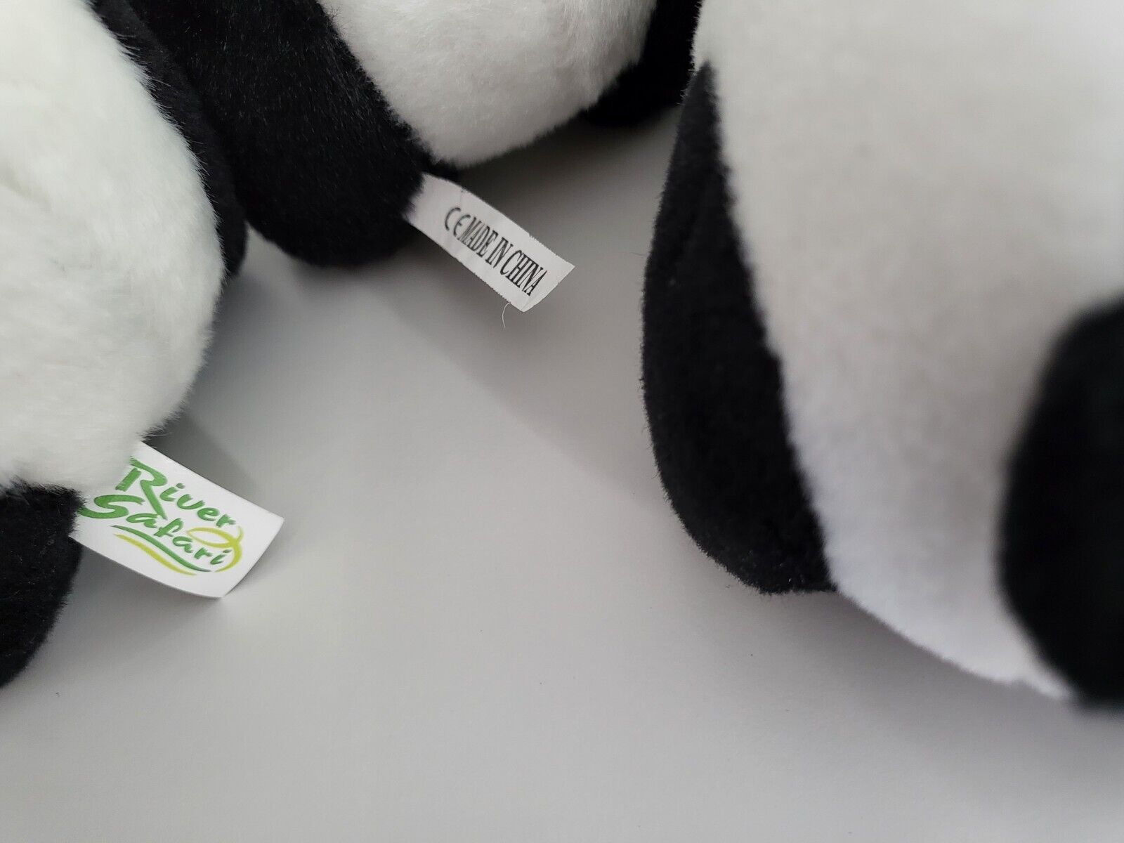 Panda Plush Bulk Lot of 3 Bears Soft Stuffed Toys River Safari Singapore Bamboo River Safari Singapore - фотография #12
