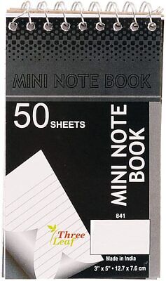 Personal Mini Notebooks 3" x 5" College Ruled 50 Pages per Notepad - Pack of 8 Northland Wholesale 3Leaf-841-2pk - фотография #4