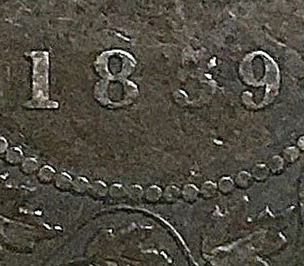 1859 - 1882-H CANADA ONE CENT VICTORIA DEL GRATIA REGINA three copper large cent Без бренда - фотография #9