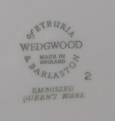 Wedgwood Queensware Cream Color on Cream Shell Place Setting EXCELLENT! Wedgwood - фотография #6