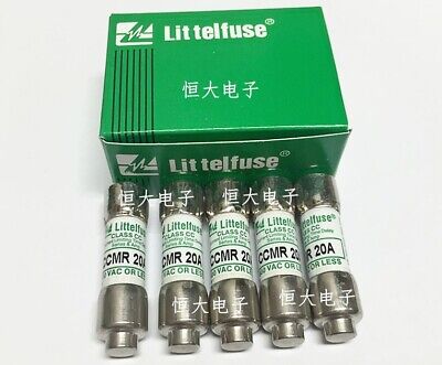 10pcs Littelfuse CCMR-20 CCMR 20A 600V Time Delay Fuse New in box free ship Littelfuse