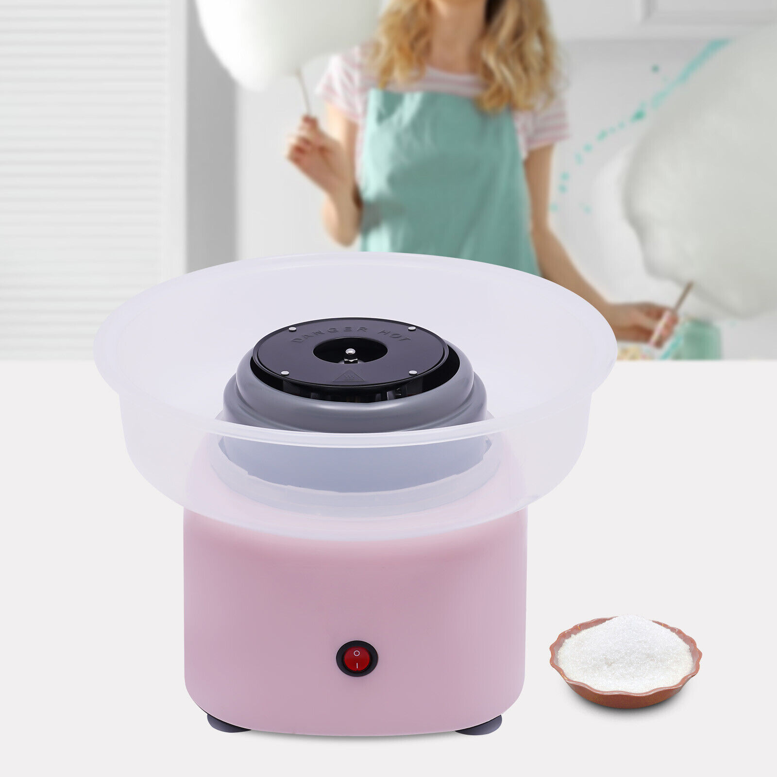 Commercial Electric Countertop Cotton Candy Machine DIY Candy Floss Maker 450W Unbranded NY-E500 - фотография #2