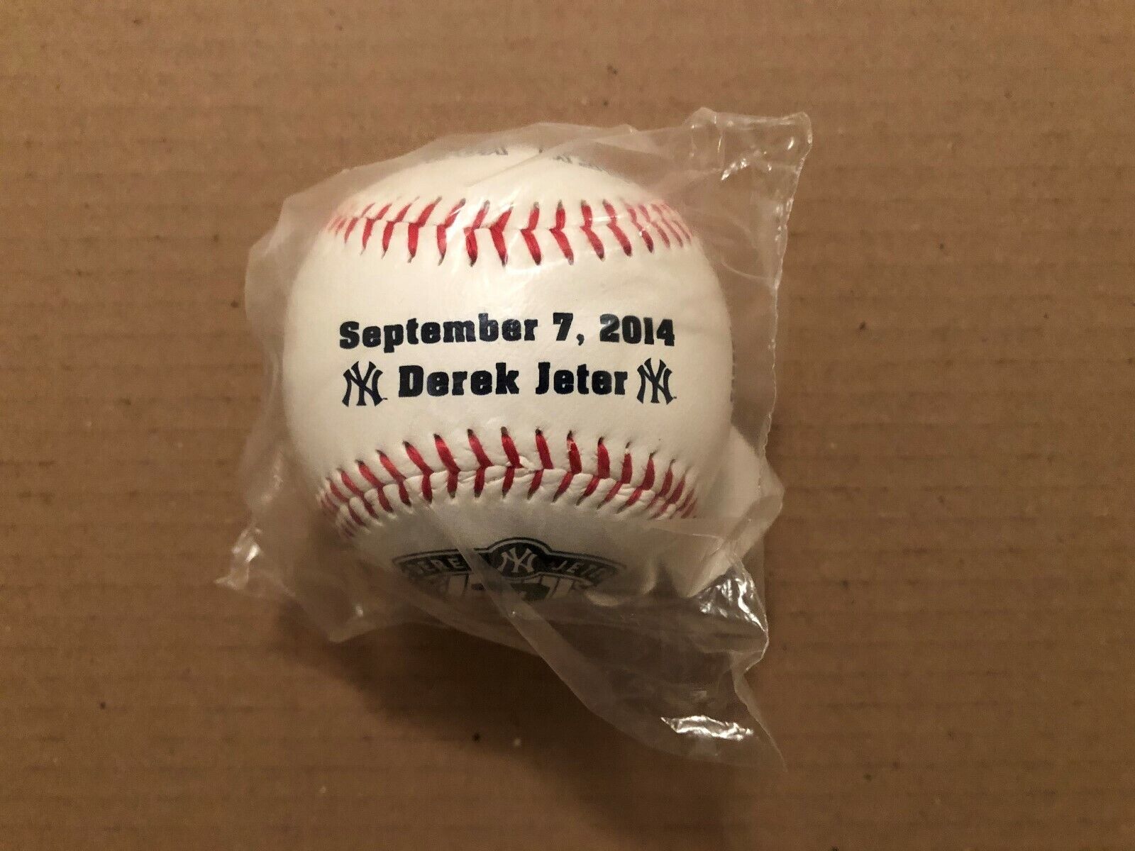 DEREK JETER DAY TRIBUTE FINAL SEASON 9-7-14 BASEBALL YANKEE STADIUM EXCLUSIVE ! RAWLINGS MLB
