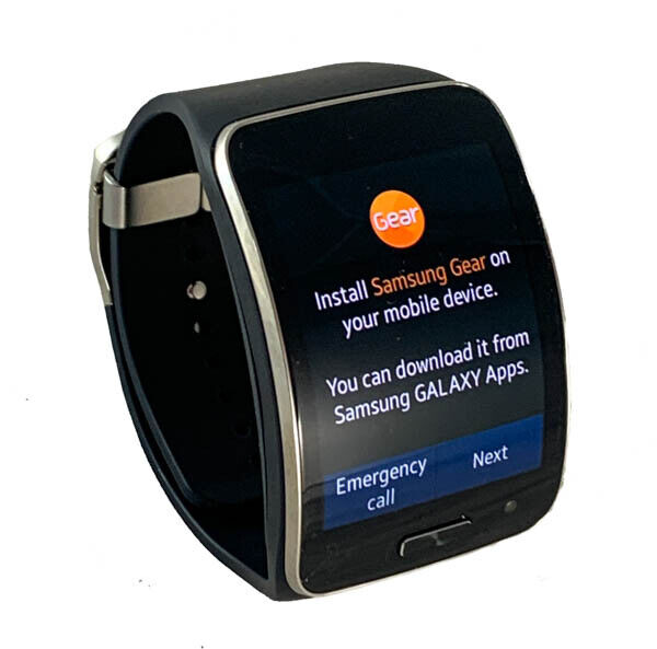 Samsung Galaxy Gear S SM-R750A Curved Super AMOLED Smart Watch  - Black Samsung Samsung Galaxy Gear