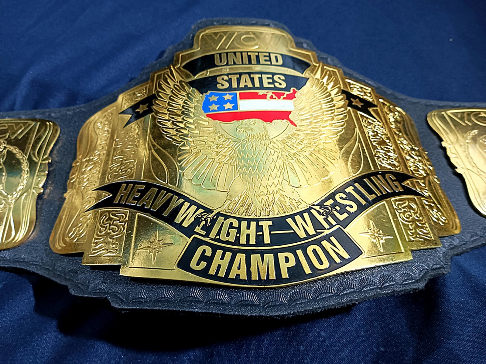 WCW UNITED STATES CHAMPIONSHIP BELT REPLICA 2MM Unbranded - фотография #3