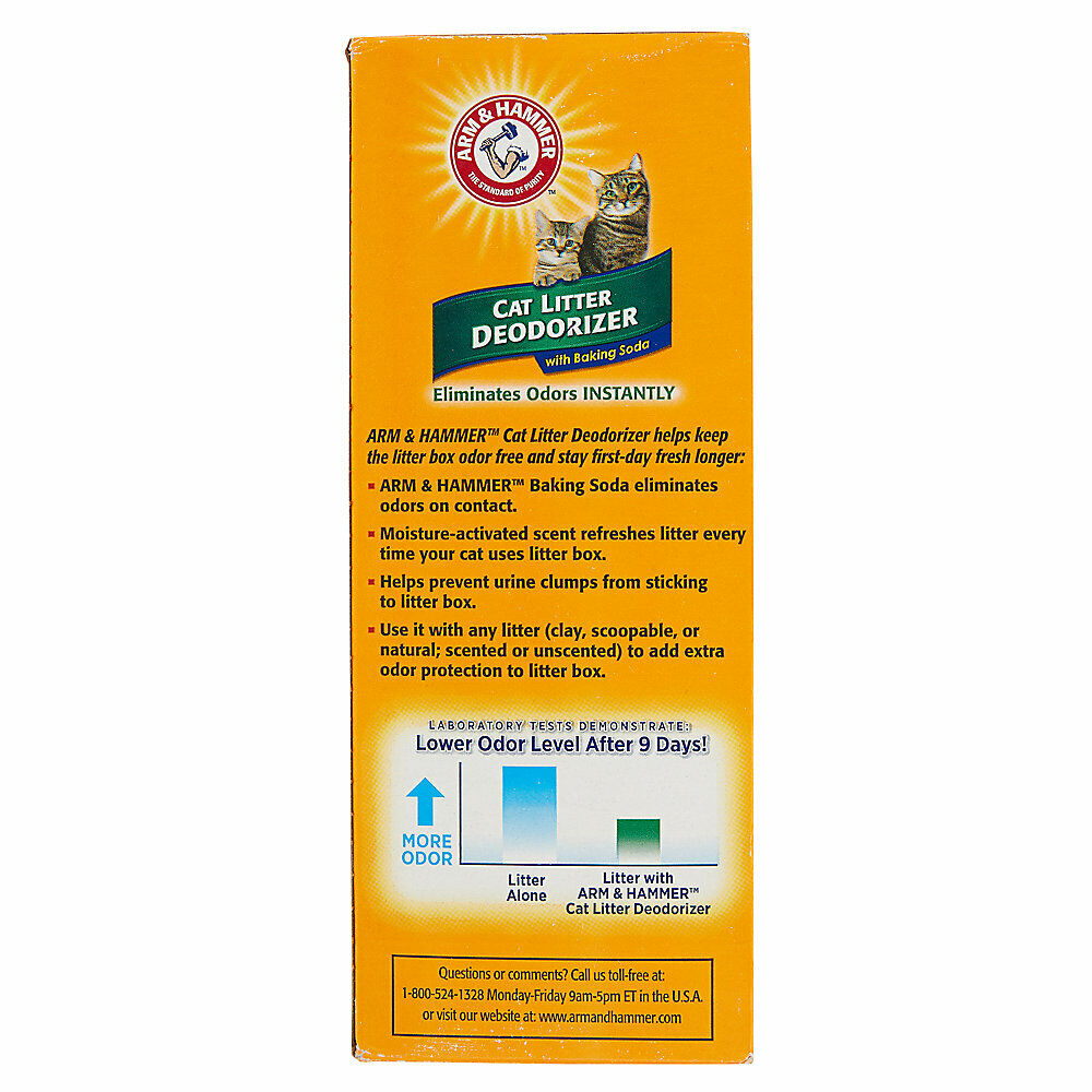 Arm & Hammer Cat Litter Box Deodorizer Odor Eliminator 30 oz, Pack of 4 ✅ Arm & Hammer 15029 - фотография #4