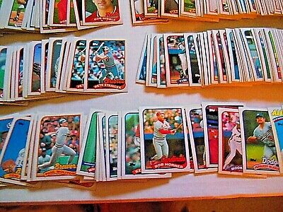 COLLECTION OF 759 TOPPS 1989 BASEBALL TRADING CARDS UN-SEARCHED. Без бренда - фотография #4