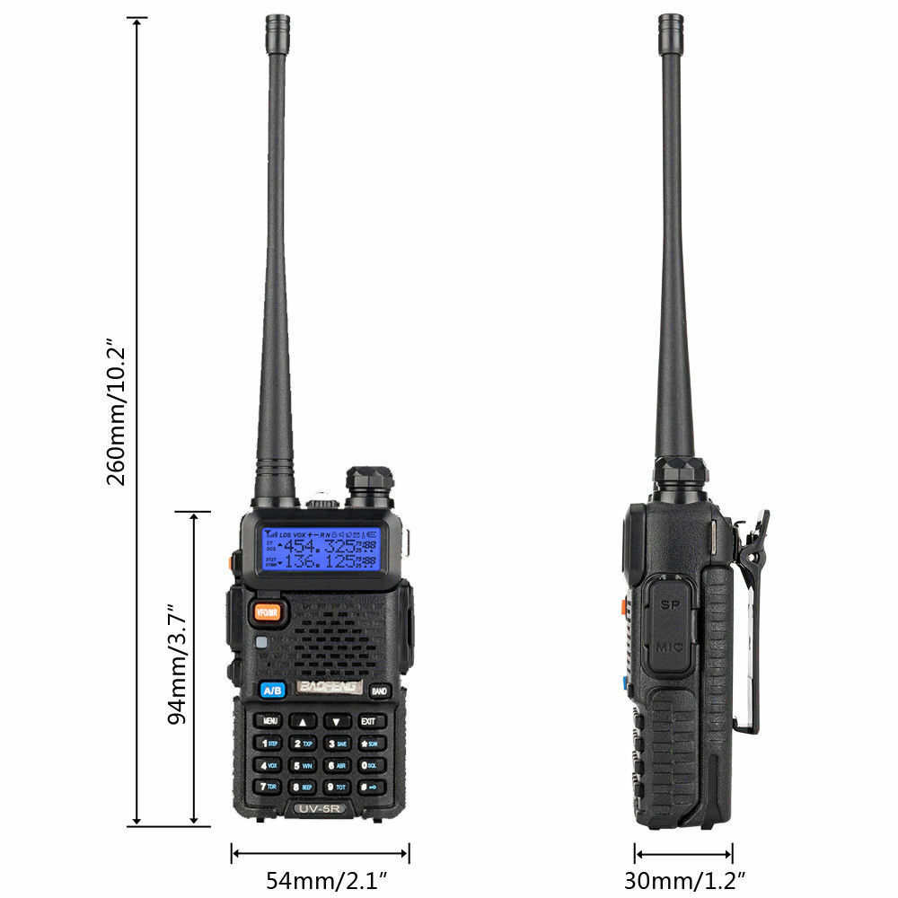 US Baofeng UV-5R VHF UHF Handheld Scanner Analog Walkie Talkie HAM Two-Way Radio Baofeng Does not apply - фотография #7