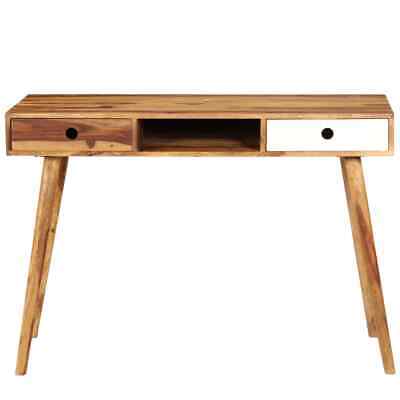 Writing Desk Home Office Computer Desk Study Table Solid Wood Sheesham vidaXL vi vidaXL 246225 - фотография #2