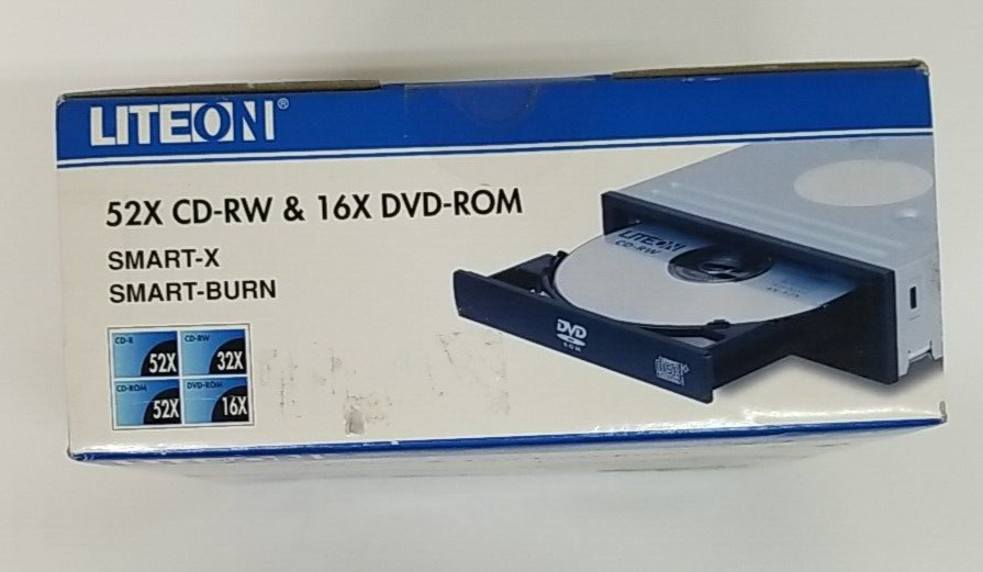 LITEON 52X CD-RW & 16X DVD-ROM Combo Drive    NEW LITE-ON LH-52C1P87C - фотография #6