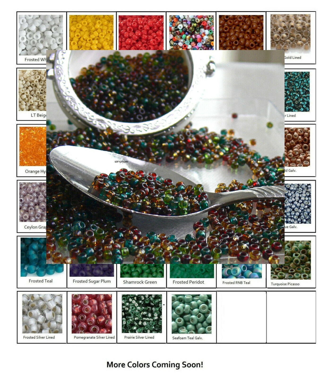 8/0 Toho Beads 10-Grams Glass Seed Beads  Toho