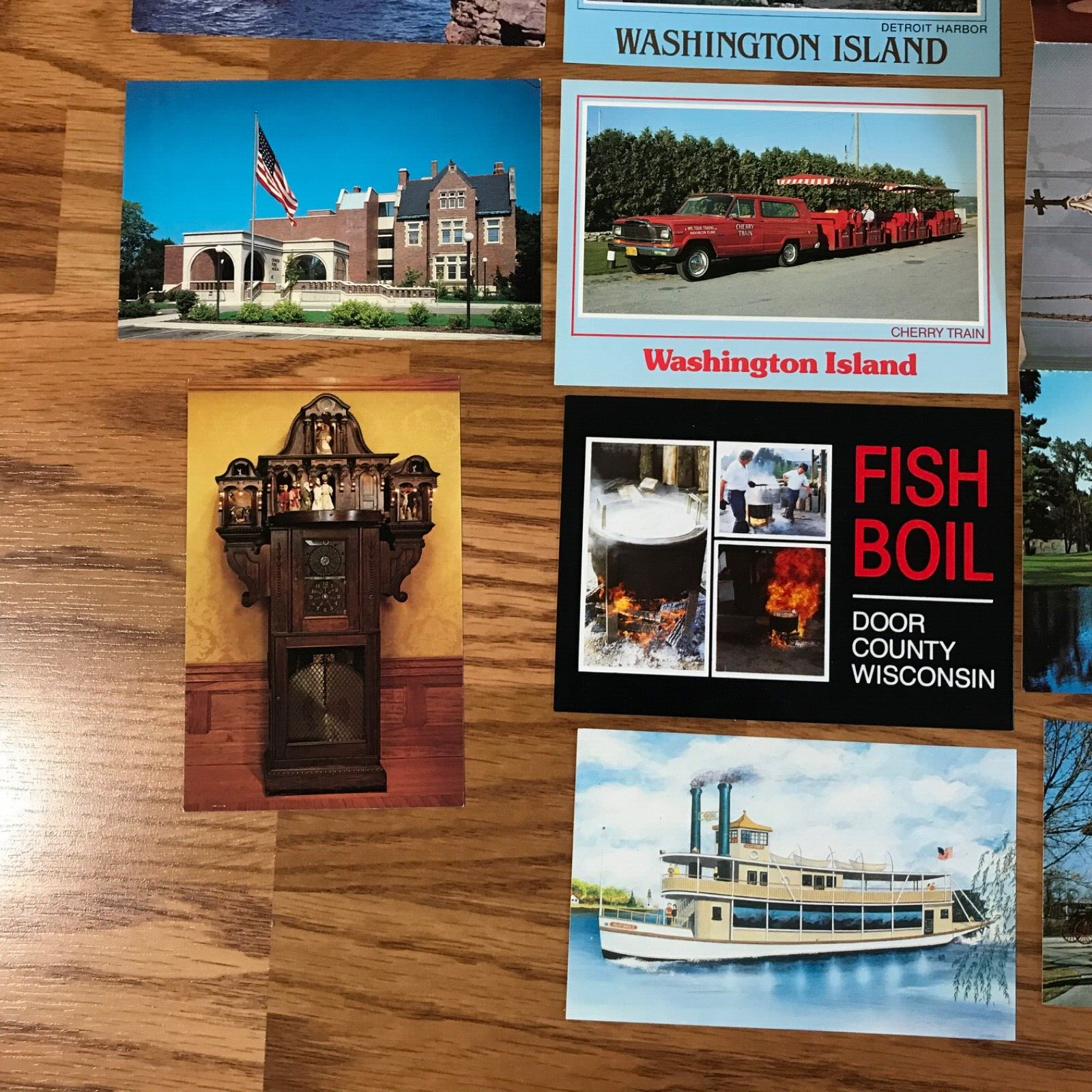 Lot of 14 Vintage Postcards 1980s Wisconsin  Locations Color Photos Без бренда - фотография #3