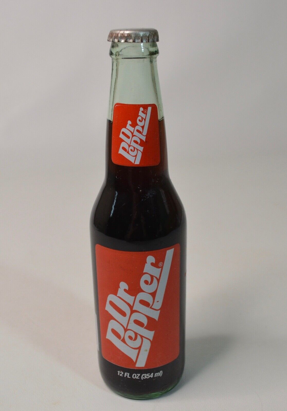 Full Unopened 1991 Dr. Pepper Commemorative Bottle Desert Storm Welcome Home Dr Pepper