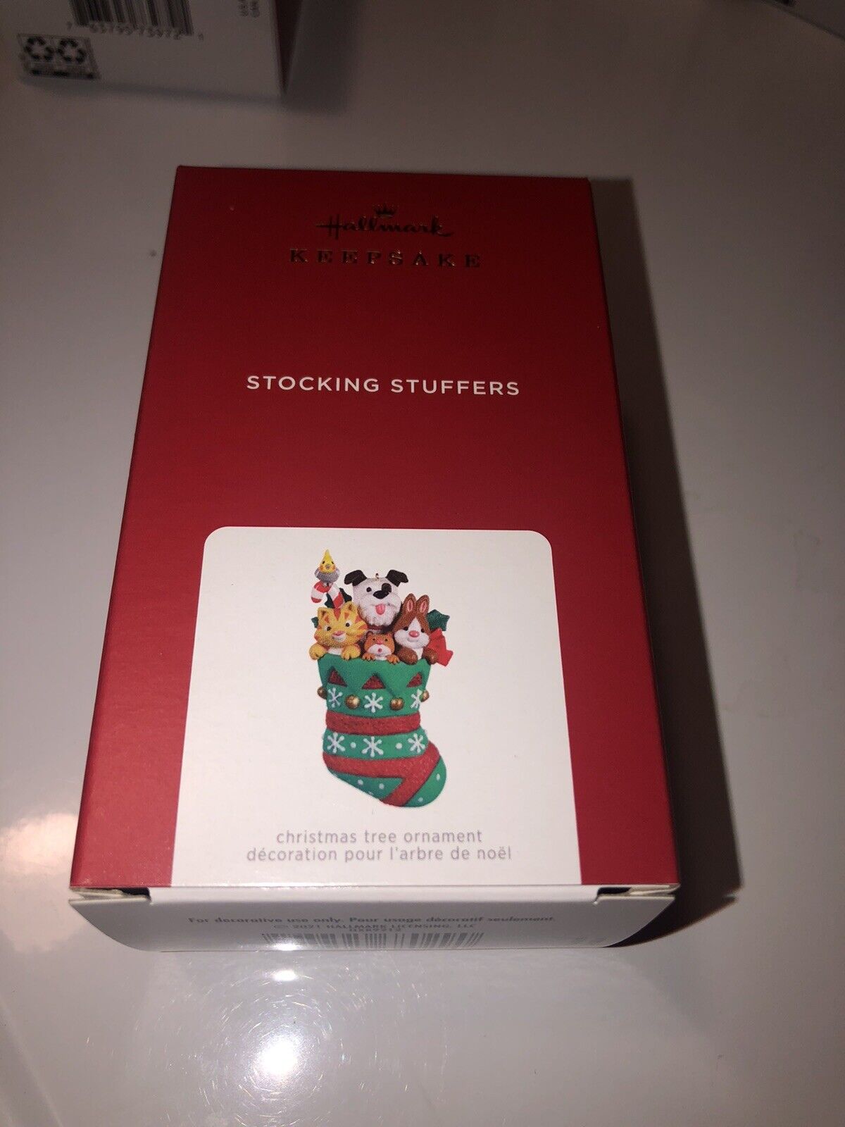 2021 Stocking Stuffers REPAINT Limited Edition - #1 in Series Hallmark Ornament Hallmark - фотография #3