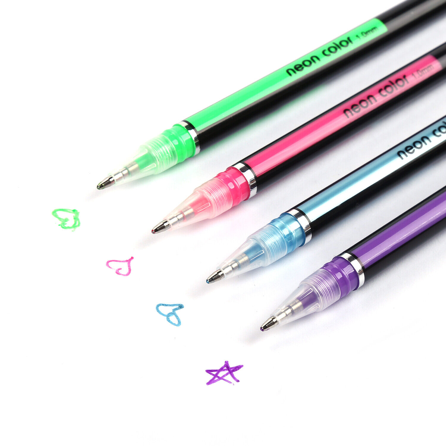48 Unique Colors (No Duplicates) Gel Pens Gel Pen Set for Adult Coloring Book US Unbranded Does Not Apply - фотография #8