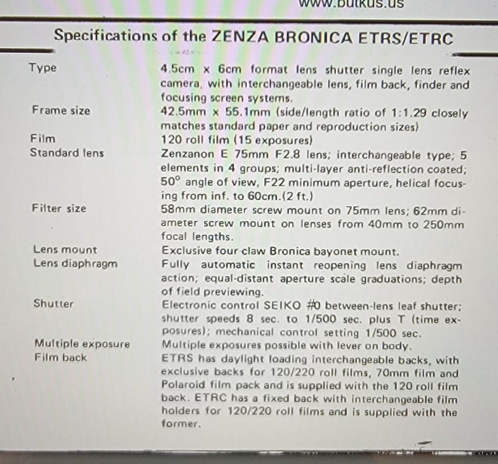  Zenza Bronica ETRS - film winding grip, prism finder Bronica - фотография #12