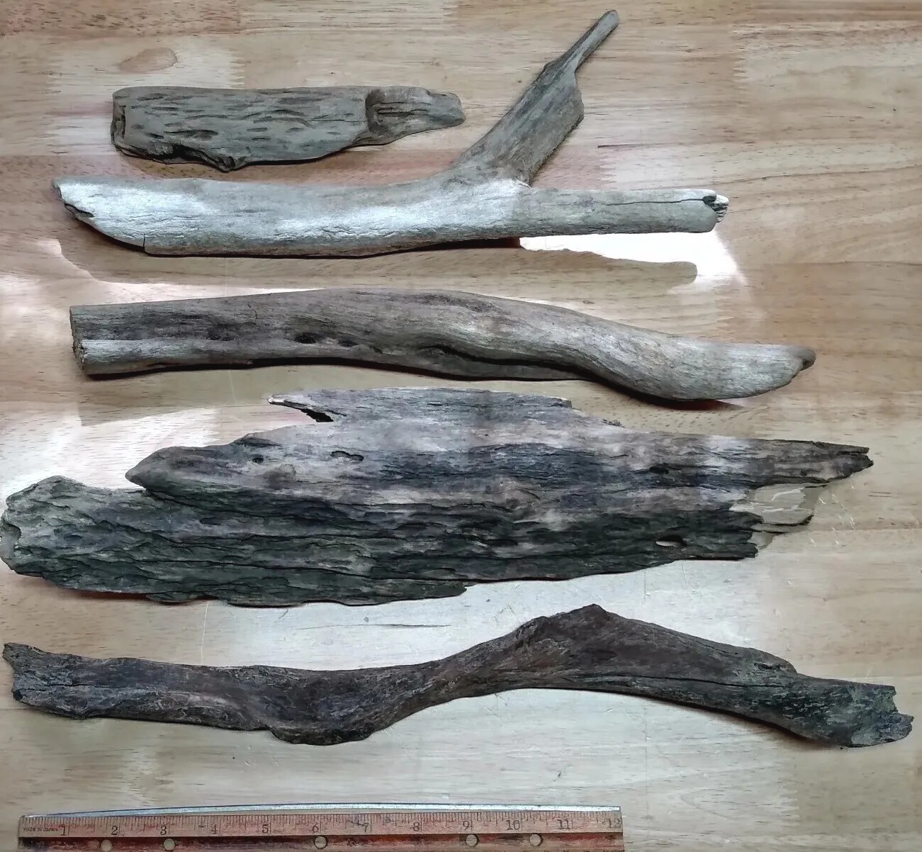 Lot of 5 Driftwood Pieces Reptile Terrarium Tank Art Enclosure Habitat Vivarium  Unbranded - фотография #2