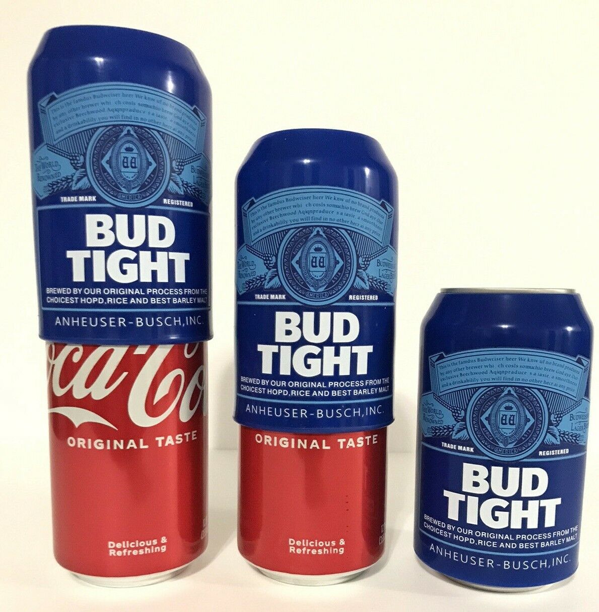 Silicone Beer Can Covers Hide A Beer (3 PACK) Bud Tight Guess What Emporium BUD TIGHT - фотография #2