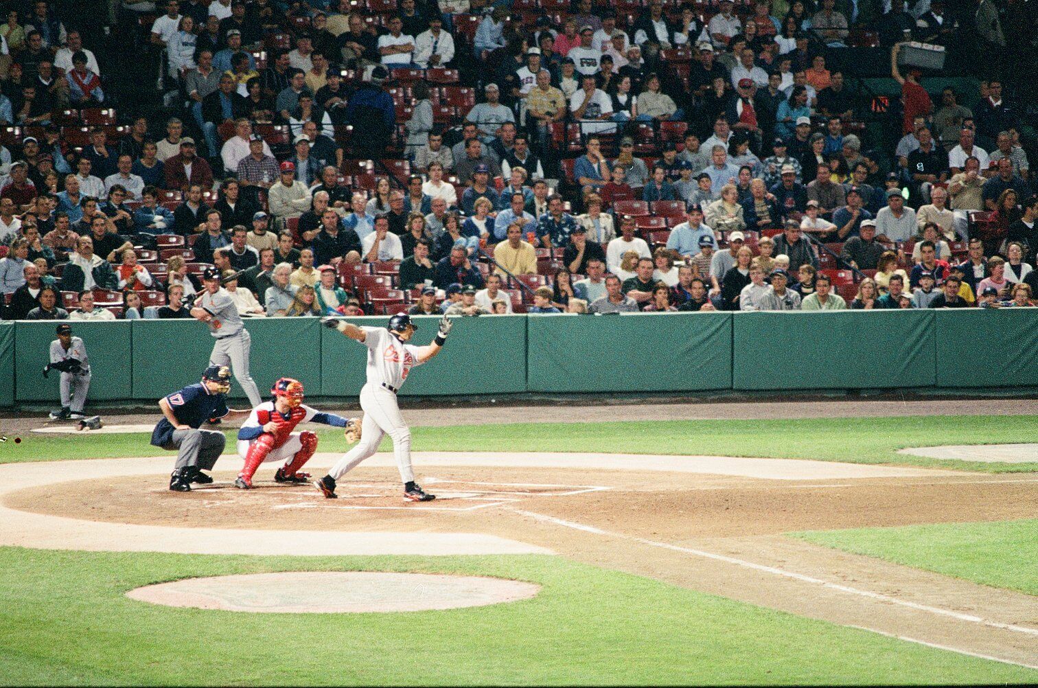 JT27-9 1999 Baseball Boston Red Sox Baltimore Orioles (22pc) ORIG 35mm Negatives Без бренда - фотография #2