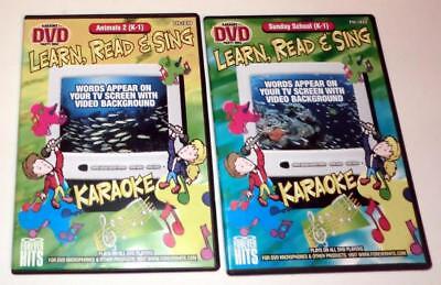 Lot of (15) Kid's Children's 'Listen Read & Sing Karaoke DVDs' From Forever Hits Forever Hits - фотография #10