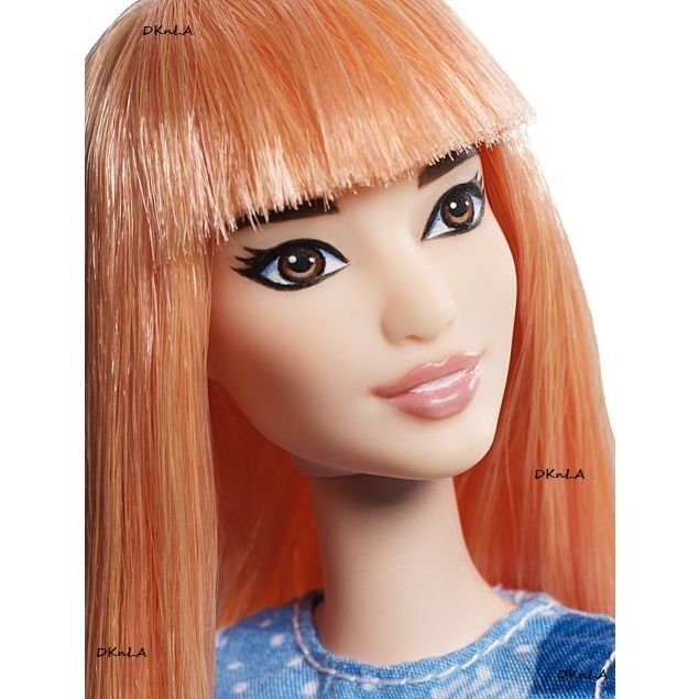 Barbie Fashionistas Doll #60 - Patchwork Denim - with Extra Outfit - Brand New   Mattel - фотография #2