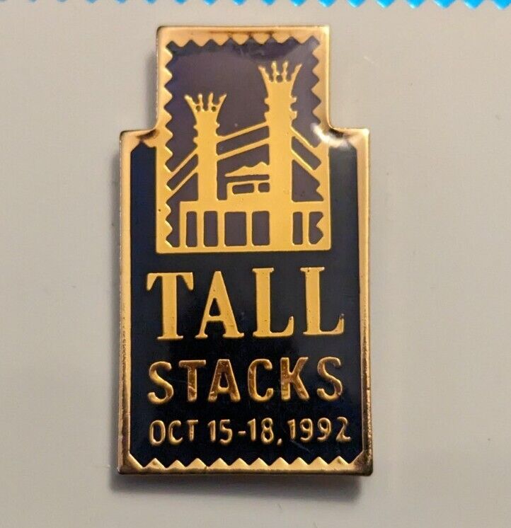 Port Of Cincinnati Ohio Tall Stacks Festival Oct 15-18 1992 Souvenir Lapel Pin Без бренда