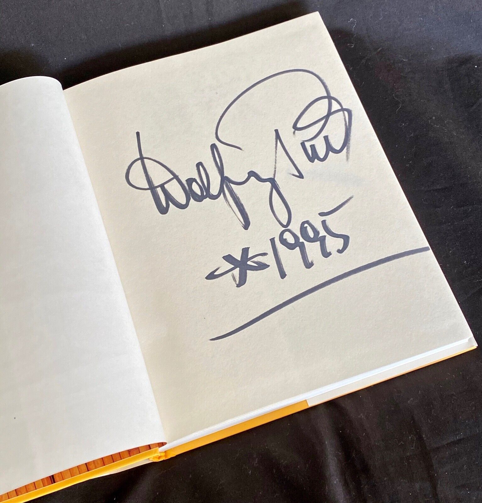 WOLFGANG PUCK SIGNED "SPAGO" APRON + "ADVENTURES IN THE KITCHEN" BOOK Без бренда - фотография #5