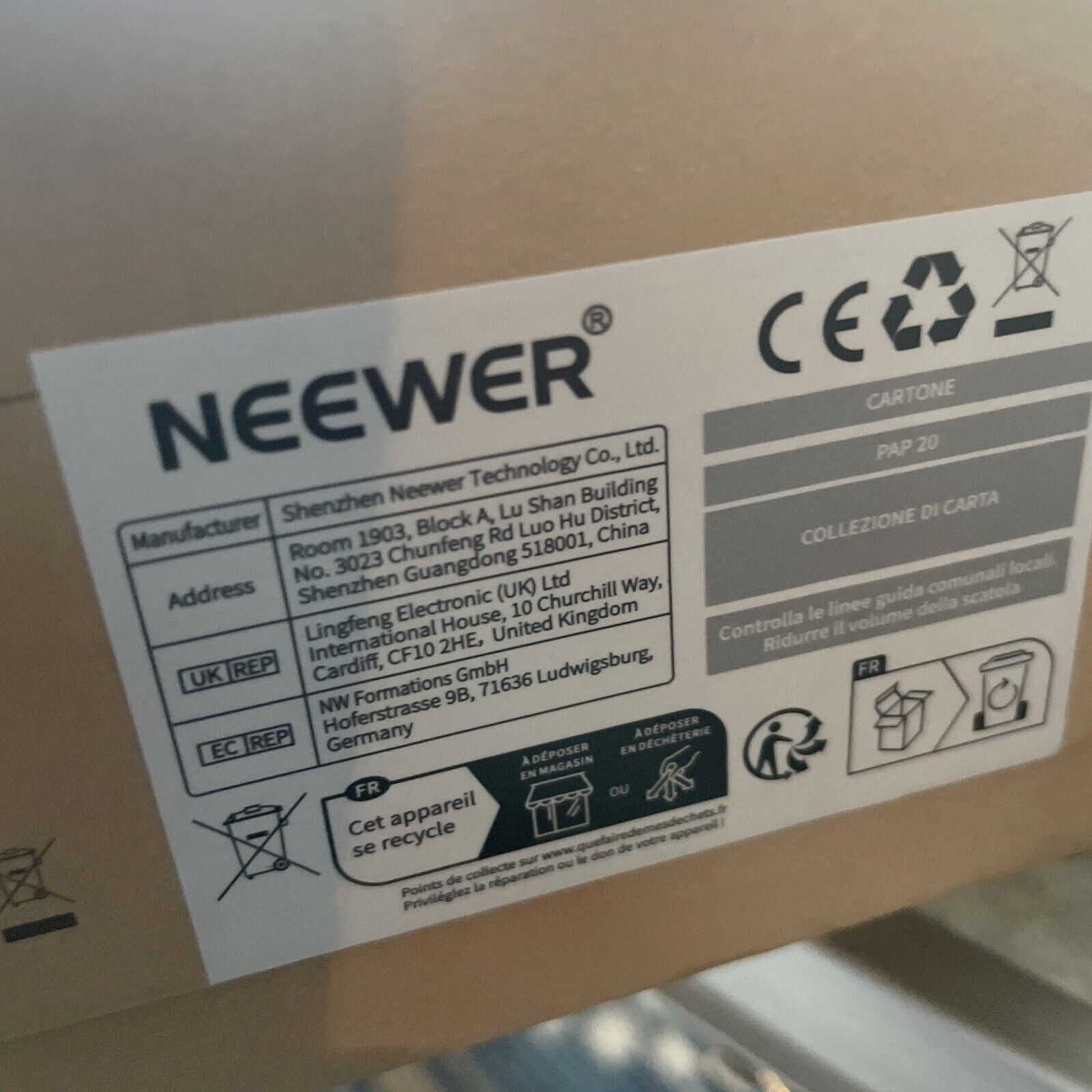 Neewer F100 Camera Field HD Monitor F 100 Neewer Neewer F100 - фотография #4