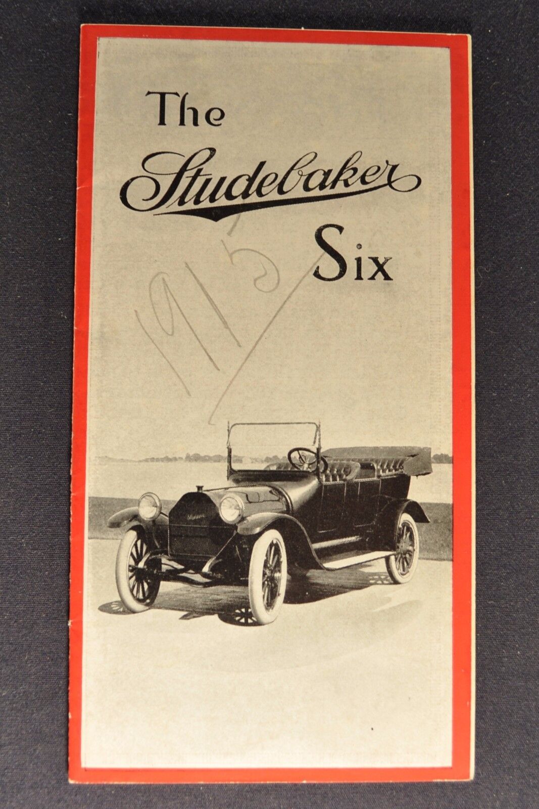 1915 Studebaker Six Small Catalog Sales Brochure Excellent Original 15 Без бренда Six