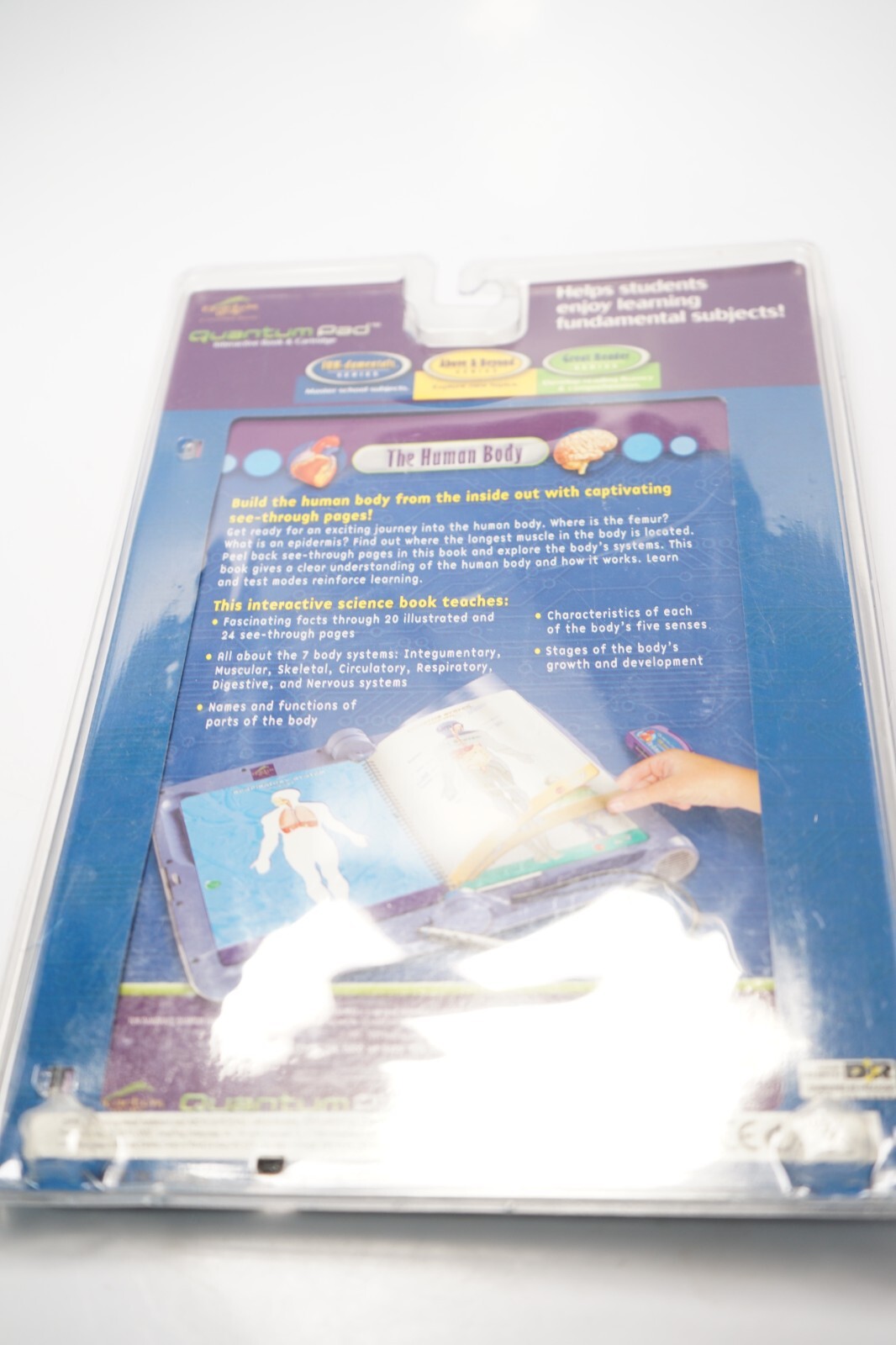 Quantum Pad Learning System: The Human Body Science New & Sealed LeapFrog na - фотография #2