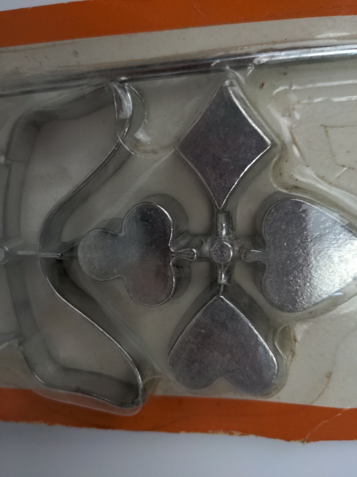 Cook Rosette Mold Set Metal Flowers Heart Diamond Spade Club Butterfly 1980 Cool Tools - фотография #3