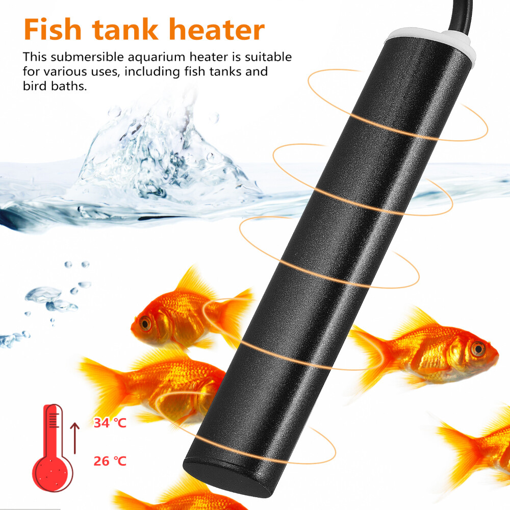 50 Watt Bird Bath Aquarium Heater Power De-Icer with Thermostat Submersible Unbranded Does Not Apply - фотография #4