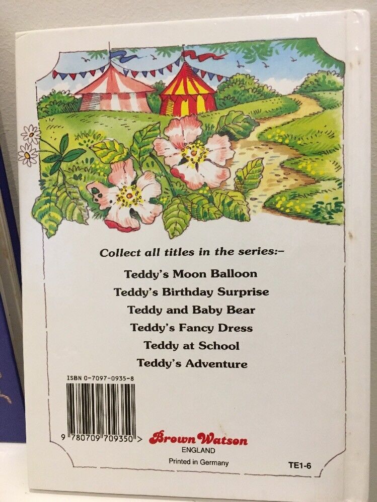 4x BROWN WATSON BOOKS Teddy & Baby Bear &  ADVENTURE & Moon & Fancy HC SPURGEON  teddy tales - фотография #7