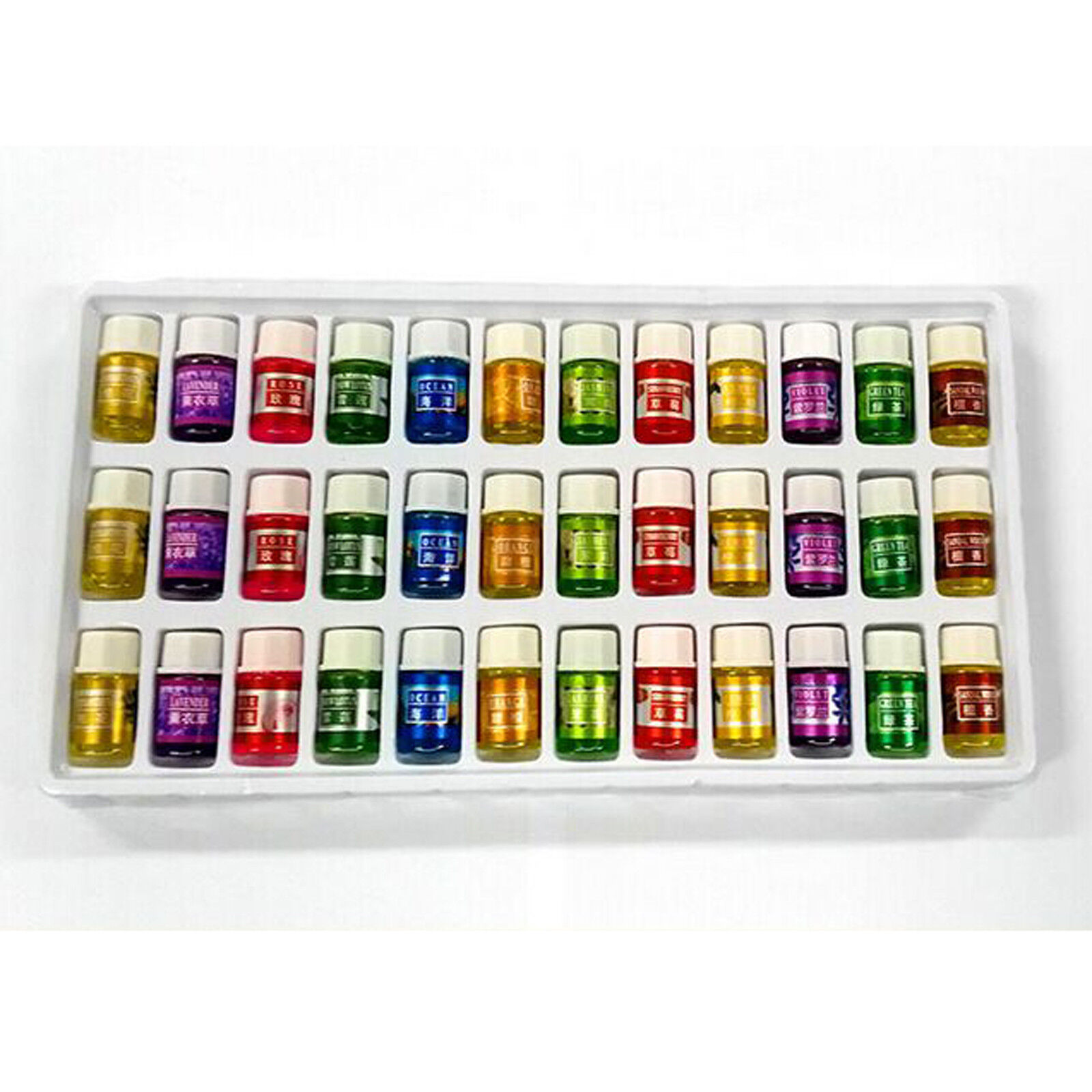 36Bottle/set 12 Various Scents 100%Water-soluble Essential Oils Aromatherapy 3ML Unbranded Does not apply - фотография #2