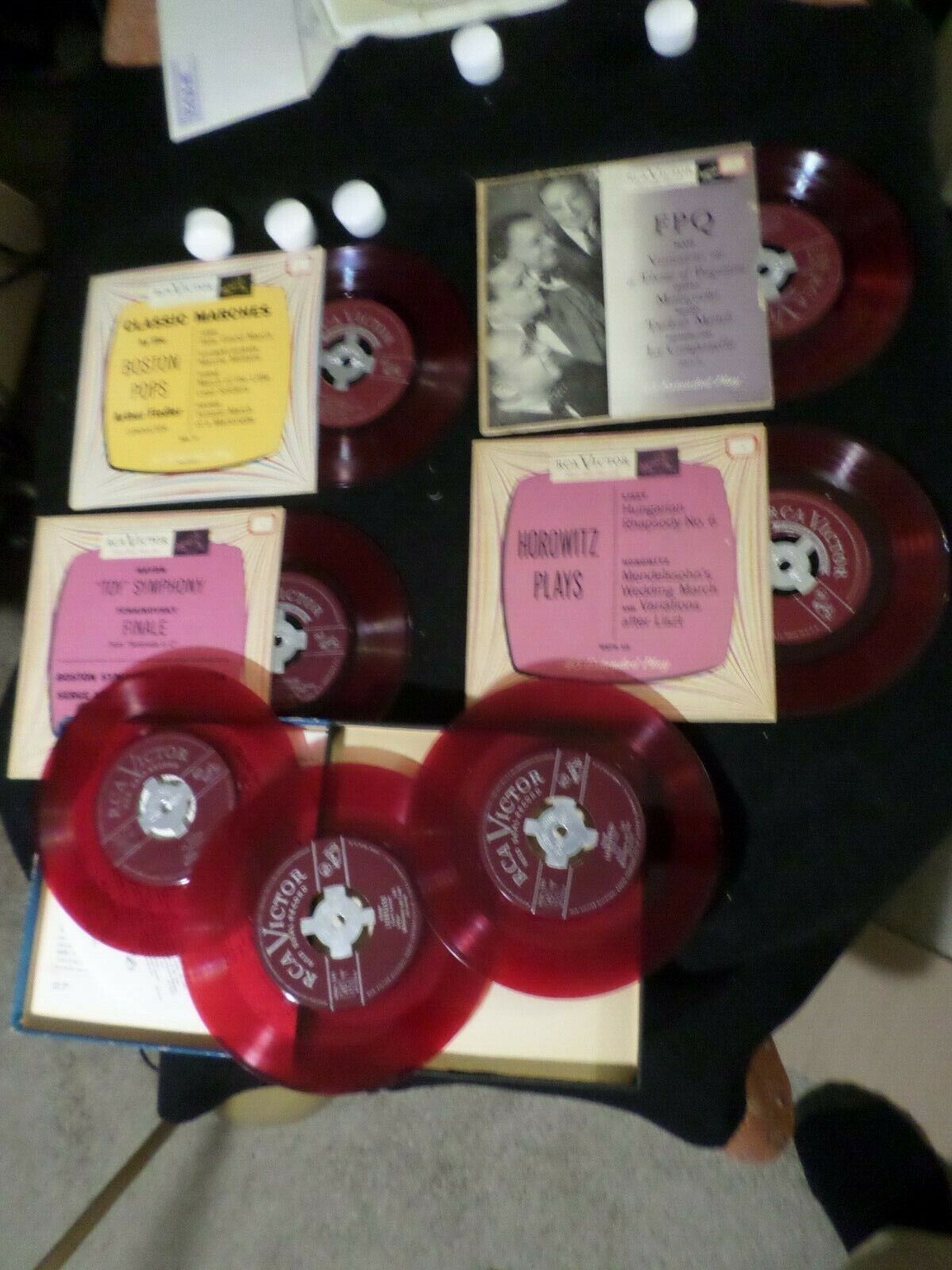 RCA Victor Red Seal Records: 45s. 7". Kreisler Melodies, Haydn, Arthur Fiedler + Без бренда - фотография #3