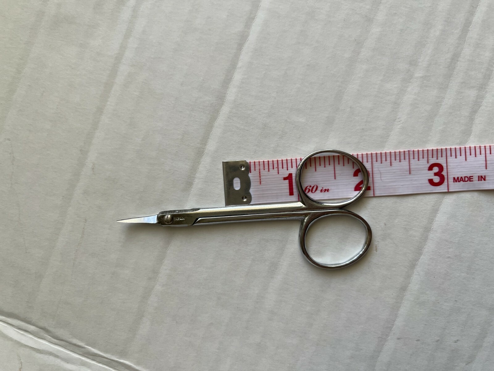 Made in Japan 2 Small Curve Scissors Trim Beard Eyebrows Moustache Multi-purpose Unbranded n/a - фотография #11