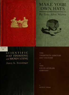 60 OLD RARE BOOKS ON HAT MAKING & MILLINERY PATTERNS ART CRAFT STYLE ON DVD Без бренда