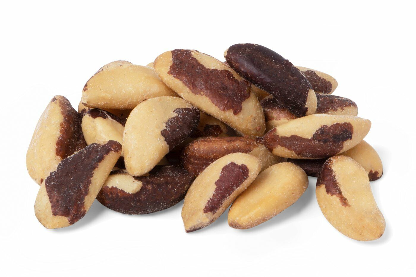 ROASTED BRAZIL NUTS SALTED NO SHELL 1 LB BAG & FREE SHIPPING NUTSTOP