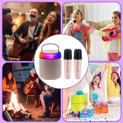 Newest Portable Karaoke Machine for Kids Adults,Portable Bluetooth Speaker Pink Does not apply Does Not Apply - фотография #7