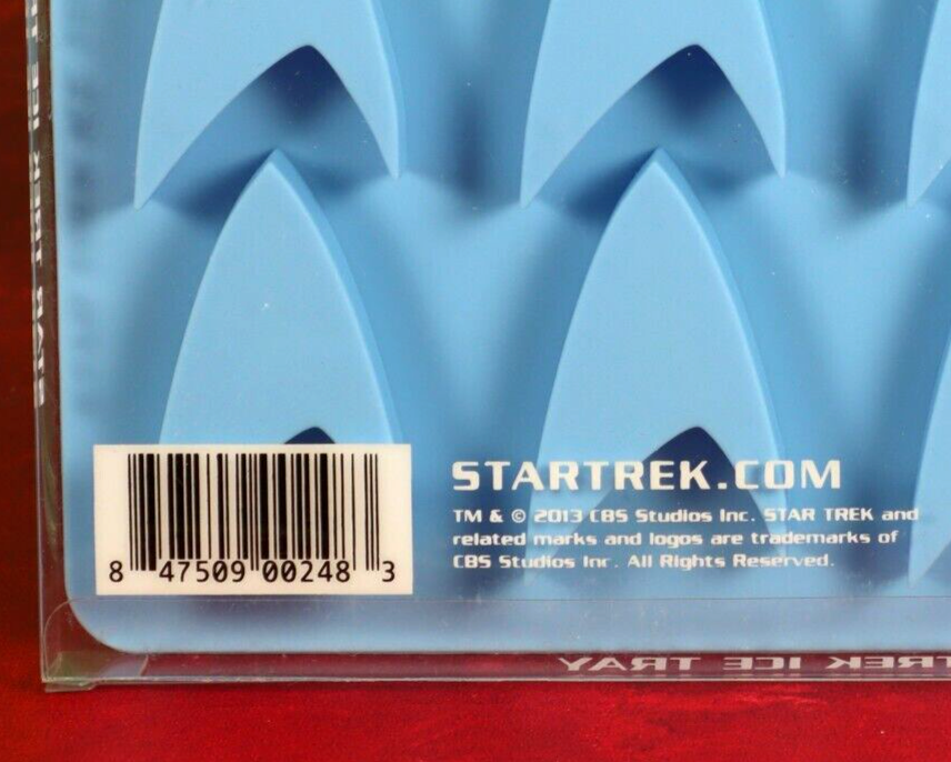 Star Trek TOS Starfleet Silicone Ice Cube Tray Think Geek 8 Cubes 2013 Sealed Think Geek Does Not Apply - фотография #7