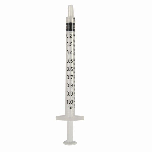100- 1 cc Easy Glide Luer Slip Tuberculin Syringe 1ml Sterile NEW No Needle  Global medical 68-1250 - фотография #4